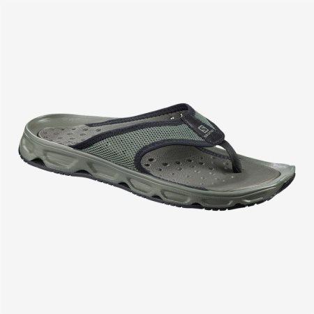 Salomon RX BREAK 4.0 Flip Flops Herren Olivgrün [9HKT-R]